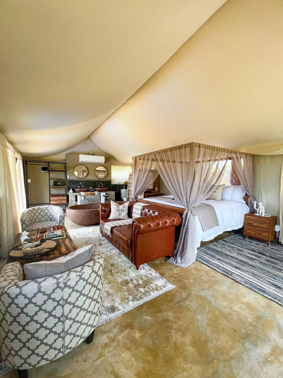 Umkumbe Bush Lodge - Luxury Tented Camp Sabi Sand Game Reserve Luaran gambar